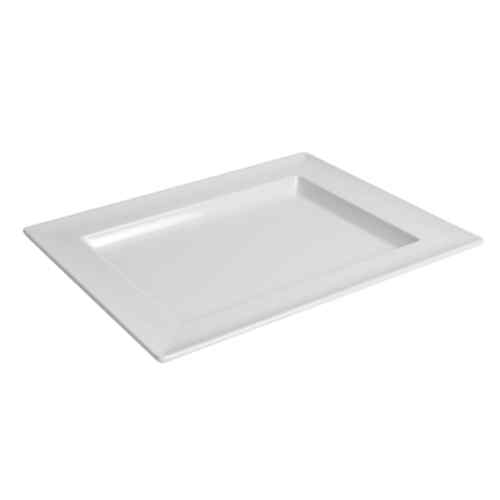 Блюдо для выкладки DOVER L 31см w 25см h 3см пластик белый DALEBROOK T1761