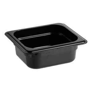 Гастроемкость GN1/6х65 поликарбонат черный Cambro 62CW-110, фото 1