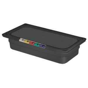 Гастроемкость GN1/3х65 полипропилен черный Restola 422101013