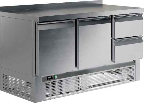 Стол морозильный RESTOINOX SHN-112GNE-B (нижн. расп. агр. 2 дв.+2 ящ.)