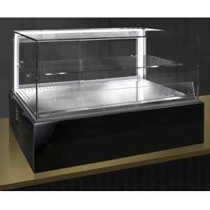 Витрина холодильная настольная Финист JAKSON CUBE JNC-3 черный глянец (6000К)