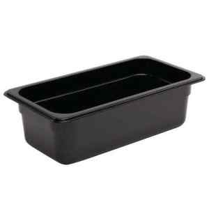 Гастроемкость GN1/3х100 поликарбонат черный Enigma Cookware 1/3*100mm black