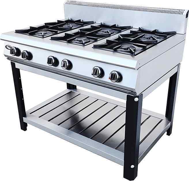 Плита газовая Grill Master Ф6ПГ/800(на подставке)