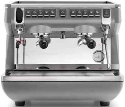 Кофемашина рожковая Nuova Simonelli Appia Life Compact 2Gr V 220V metallic grey+economizer+high groups