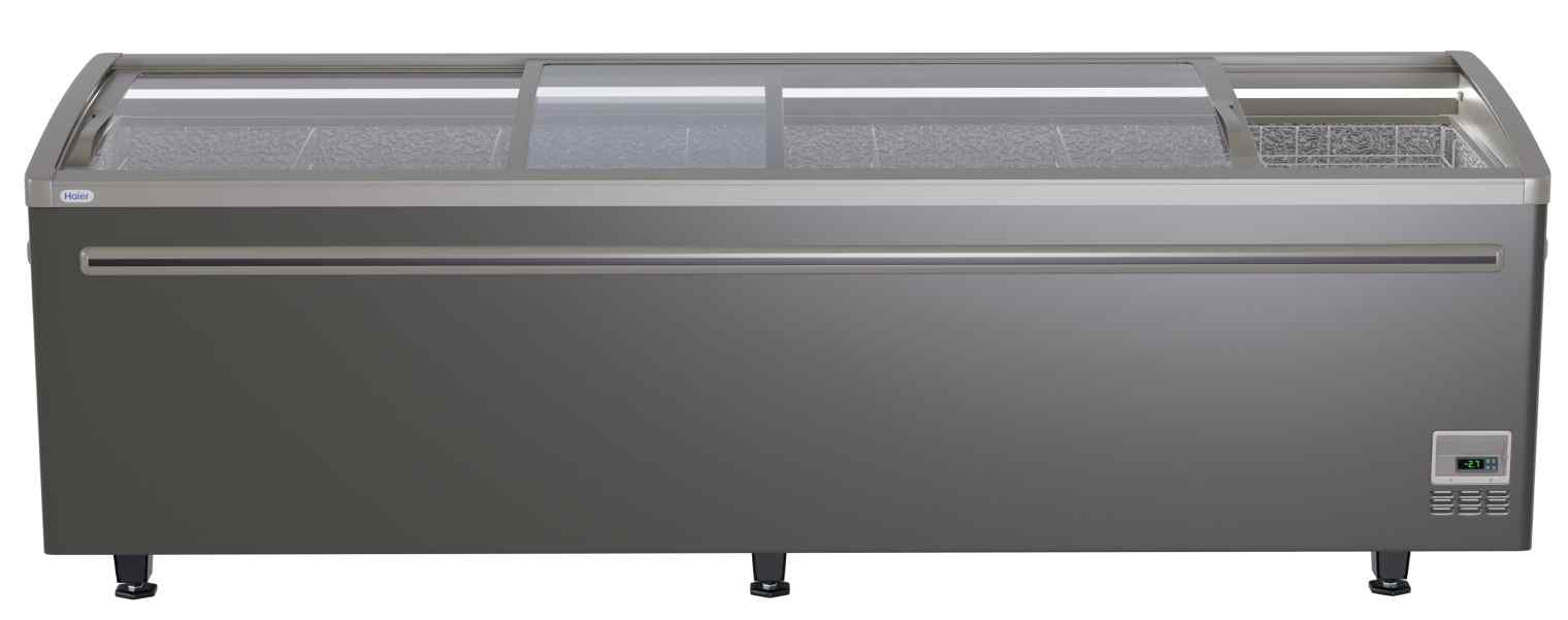 Ларь-бонета Haier GTS2101G, с разделителями, серый