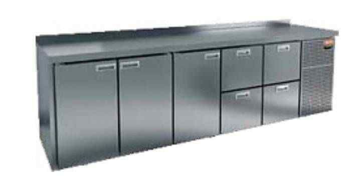 СТОЛ С МОРОЗИЛЬНЫМ ШКАФОМ HICOLD GN 11133 BR3 BT (R290)