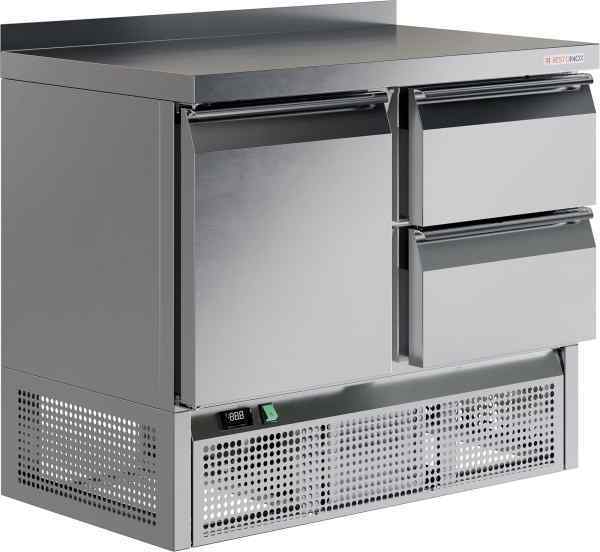 Стол морозильный RESTOINOX SHN-12GNE-B (нижн. расп. агр. 1 дв. и 2 ящ.)