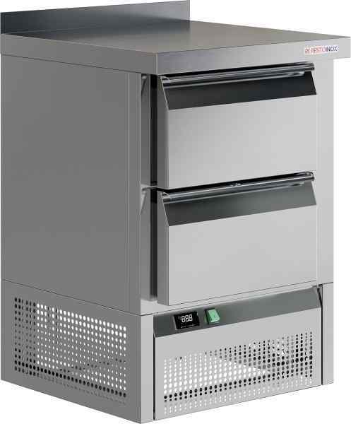 Стол холодильный RESTOINOX SHS-2SNE-B (нижн. расп. агр. 2 ящ.)