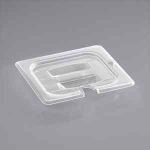 Крышка для гастроемкости GN1/6 с ручкой и вырезом поликарбонат Cambro 60CWCHN-135