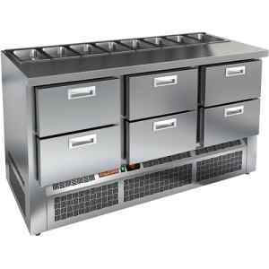 Стол для салатов HICOLD SLE1-222GN O (1/3) БЕЗ КРЫШКИ