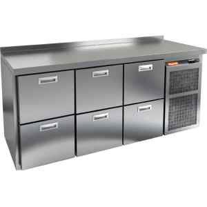 Стол морозильный HICOLD GN 222 BR2 BT (+100мм столешн.)