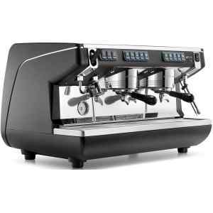 Кофемашина рожковая Nuova Simonelli Appia LIFE 2gr V 220V black+high groups+economizer+Easy Cream