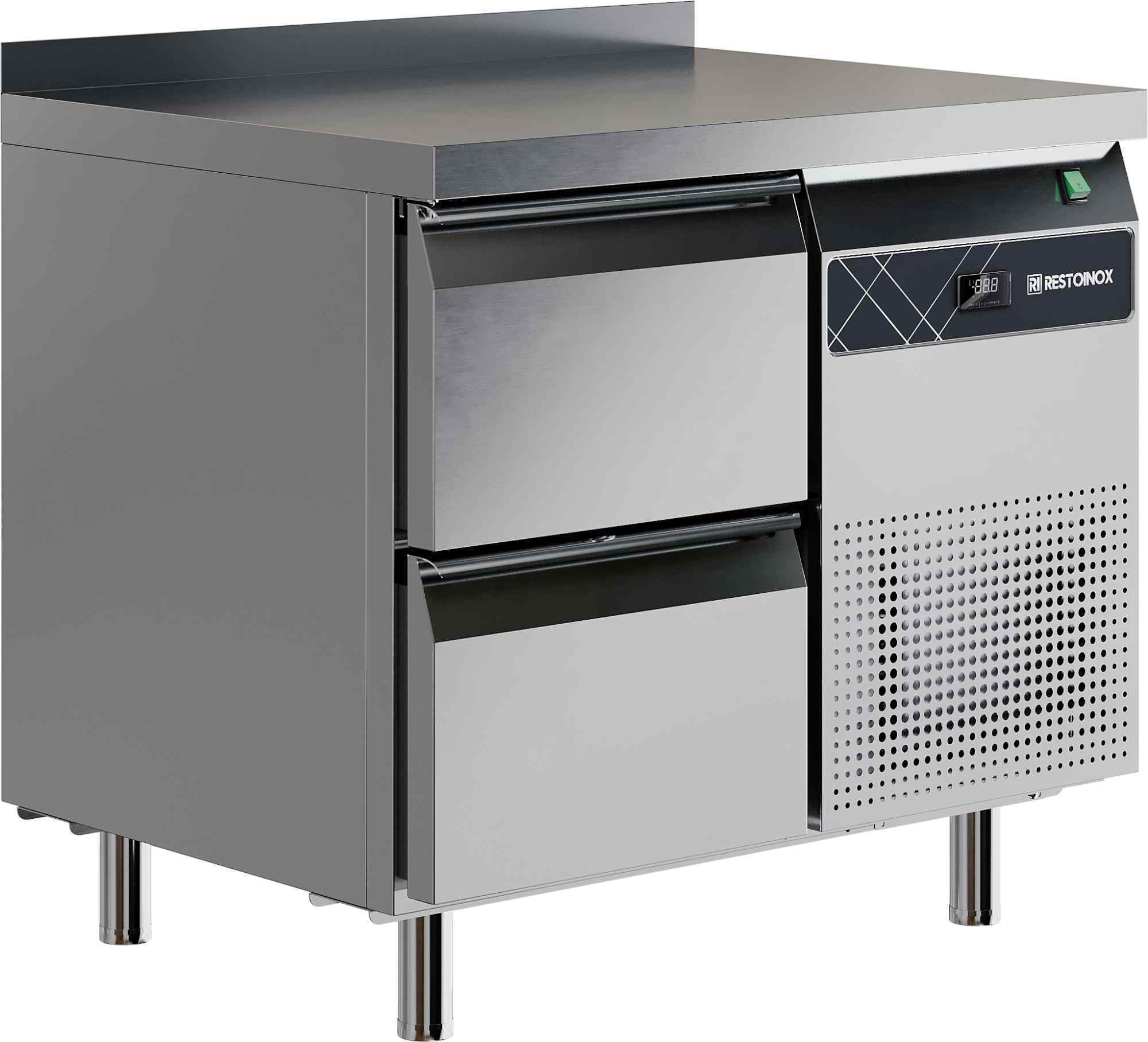 Стол морозильный RESTOINOX SHN-2GN-B (2 ящ.)