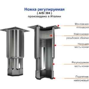 Стол холодильный HICOLD GNT 111 HT, фото 4