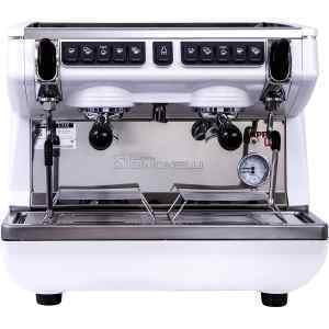 Кофемашина рожковая Nuova Simonelli Appia Life Compact 2Gr V 220V white+economizer+Easy Cream+high groups