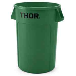 Контейнер THOR D 610мм H 800мм 166л пластик зеленый TRUST 1014GN