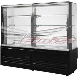 Витрина холодильная Финист AIR DOUBLE LUX ADL-180-6-153 (черный муар)