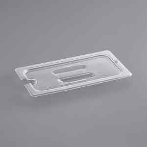 Крышка для гастроемкости GN1/3 с ручкой и вырезом поликарбонат Cambro 30CWCHN-135