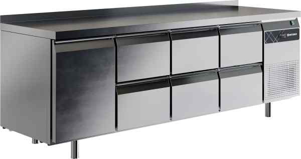 Стол морозильный RESTOINOX SHN-1222GN-B (1 дв.+6 ящ.)