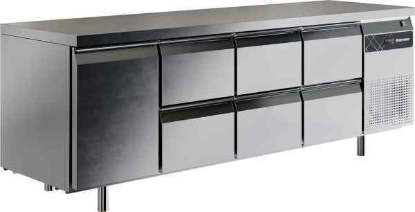 Стол морозильный RESTOINOX SHN-1222SN (1 дв.+6 ящ.)