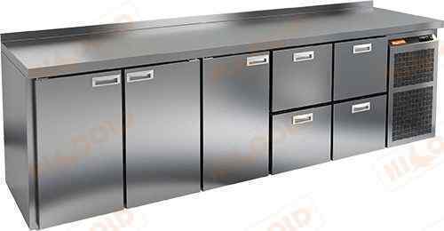 СТОЛ С МОРОЗИЛЬНЫМ ШКАФОМ HICOLD GN 11122 BR2 BT (R290)