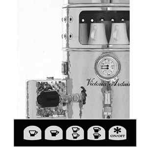 Кофемашина рожковая Victoria Arduino Venus bar 2V chrome, 220V, фото 2